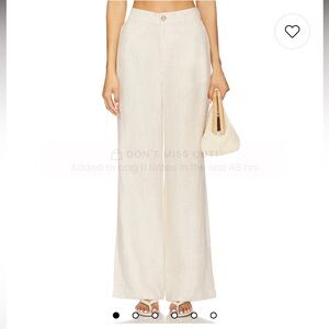 SANCTUARY Hopper Straight Leg Pant in Flax